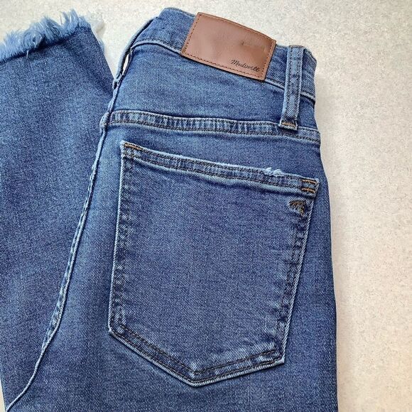 Madewell Jeans 23 10” High Rise Skinny‎ Mackey Button Front Edition - Picture 3 of 8